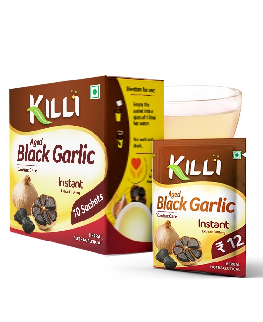 KILLI Aged Black Garlic Instant Extract, 10 Sachets