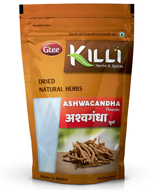 KILLI Ashwagandha | Amukkara Kizhangu Powder, 50g