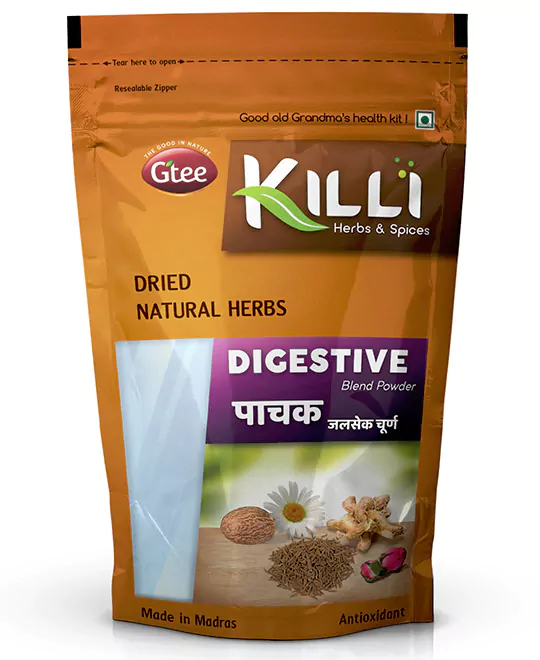 KILLI Digestive | Serimana | Pachak | Dahana | Jeerna | Jeernakari Blend Powder, 50g KILLI Digestive | Serimana | Pachak | Dahana | Jeerna | Jeernakari Blend Powder, 50g
