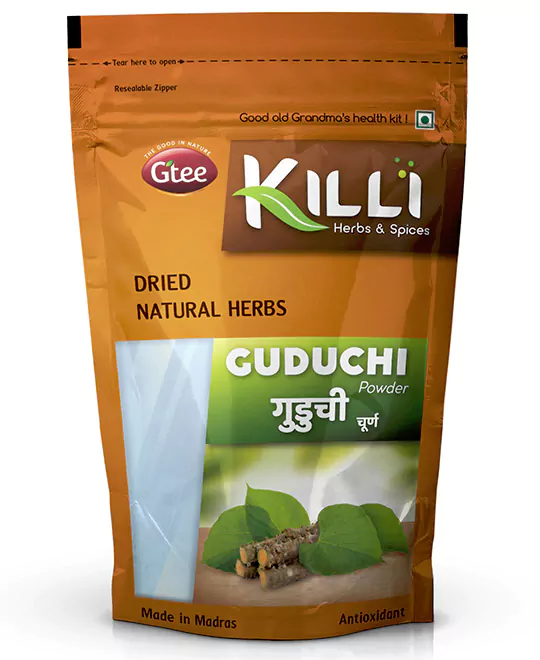 KILLI Guduchi | Seenthil kodi | Guduchi | Chittamruthu | Tippa teega | Amruthaballi Powder, 100g