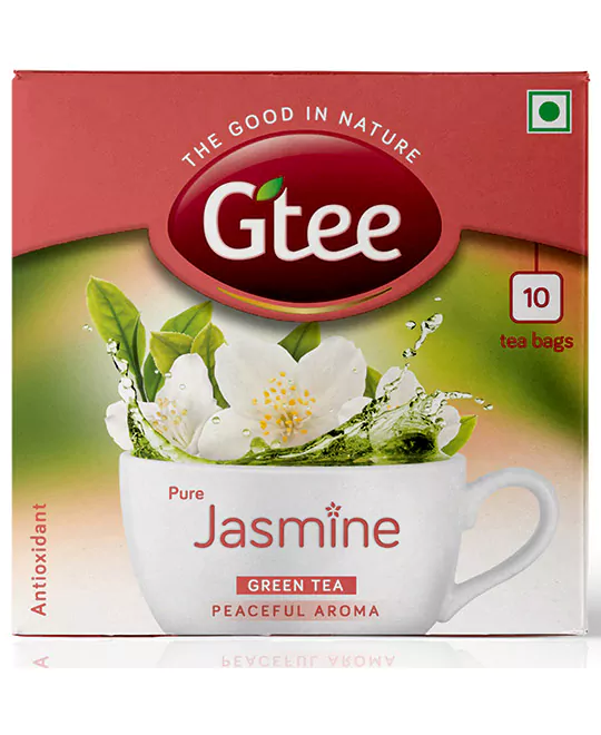 GTEE Green Tea - Jasmine, 10 Tea Bags