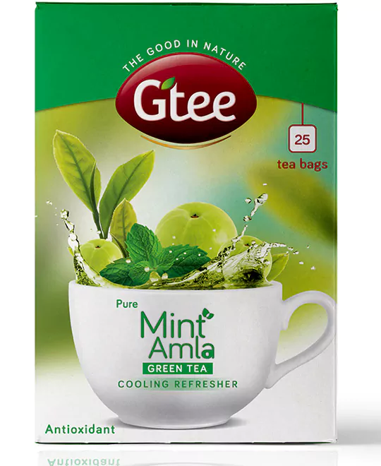 GTEE Green Tea - Mint, 25 Tea Bags