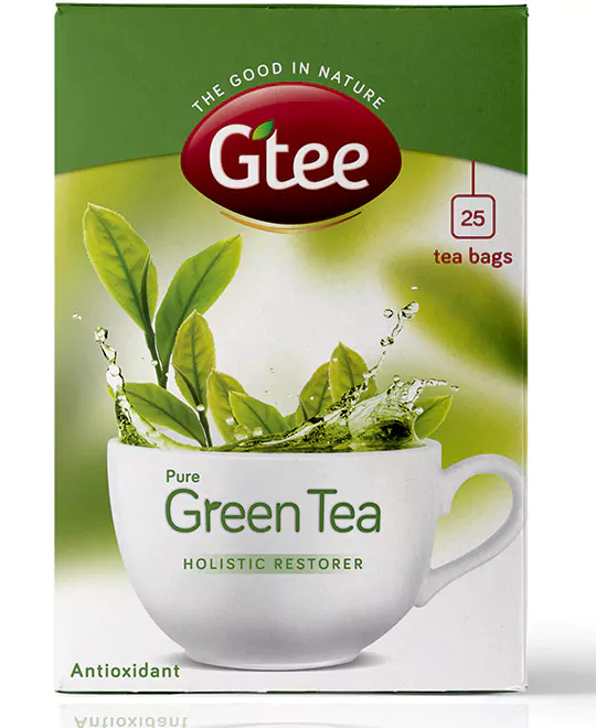 GTEE Green Tea - Regular, 25 Tea Bags