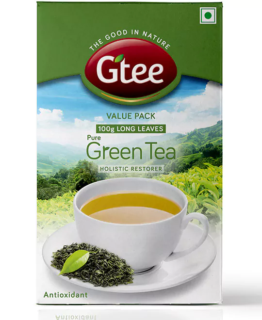 GTEE Green Tea Leaves Value Pack, 100g