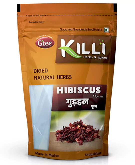 KILLI Hibiscus | Sembaruthi | Gudhal | Chembarathi | Mandara | Dasavala Flower, 30g