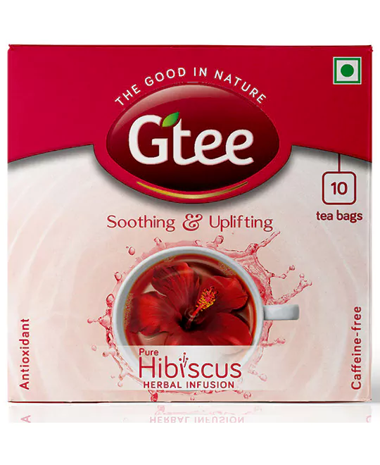 GTEE Hibiscus Tea, 10 Tea Bags