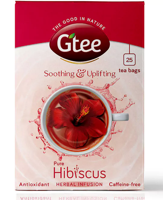 GTEE Hibiscus Tea, 25 Tea Bags