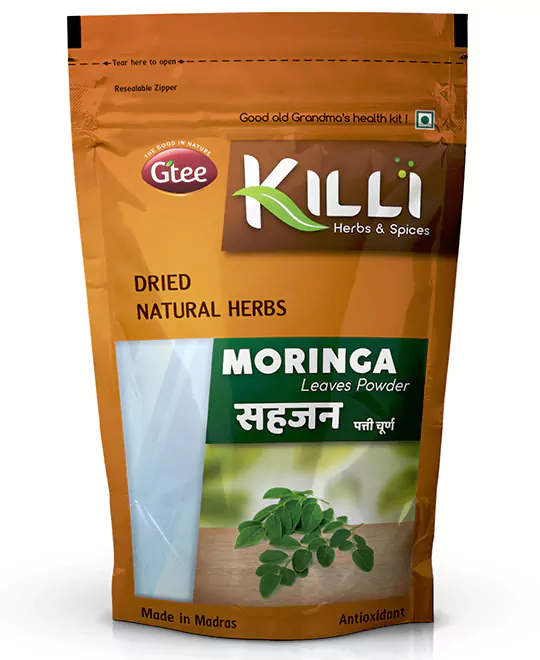 KILLI Drumstick | Murungai | Sahajan | Moringa | Munagaku | Nugge Leaves Powder, 100g