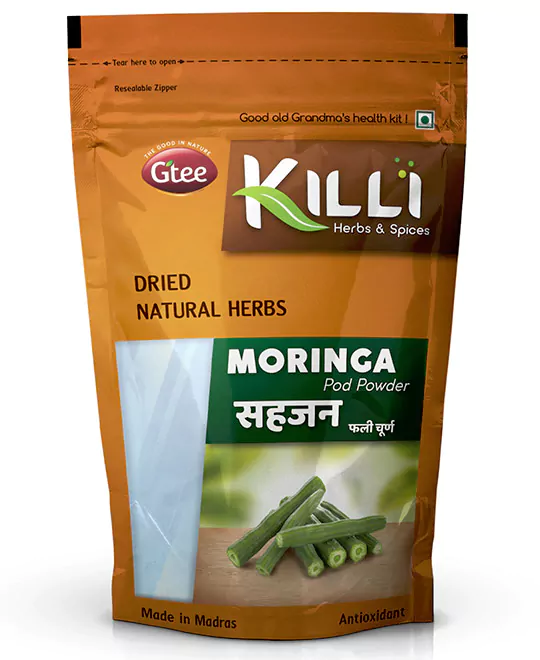 KILLI Drumstick | Murungai | Sahajan | Moringa | Munakkaya | Nuggekai Pod Powder, 50g