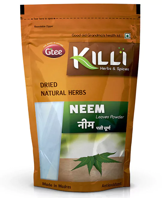KILLI Neem | Vembu | Veppu | Vepa | Turakabevu Leaves Powder, 100g