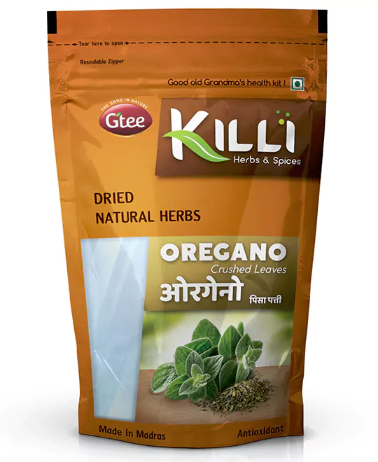 KILLI Oregano Leaves Crushed, 60g