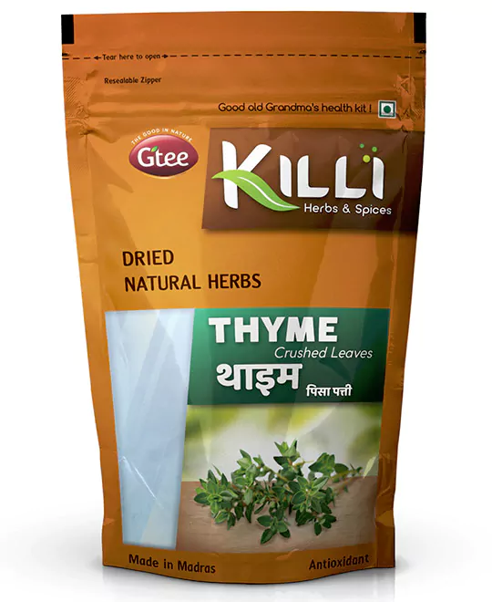 KILLI Thyme Leaves Crushed, 30g